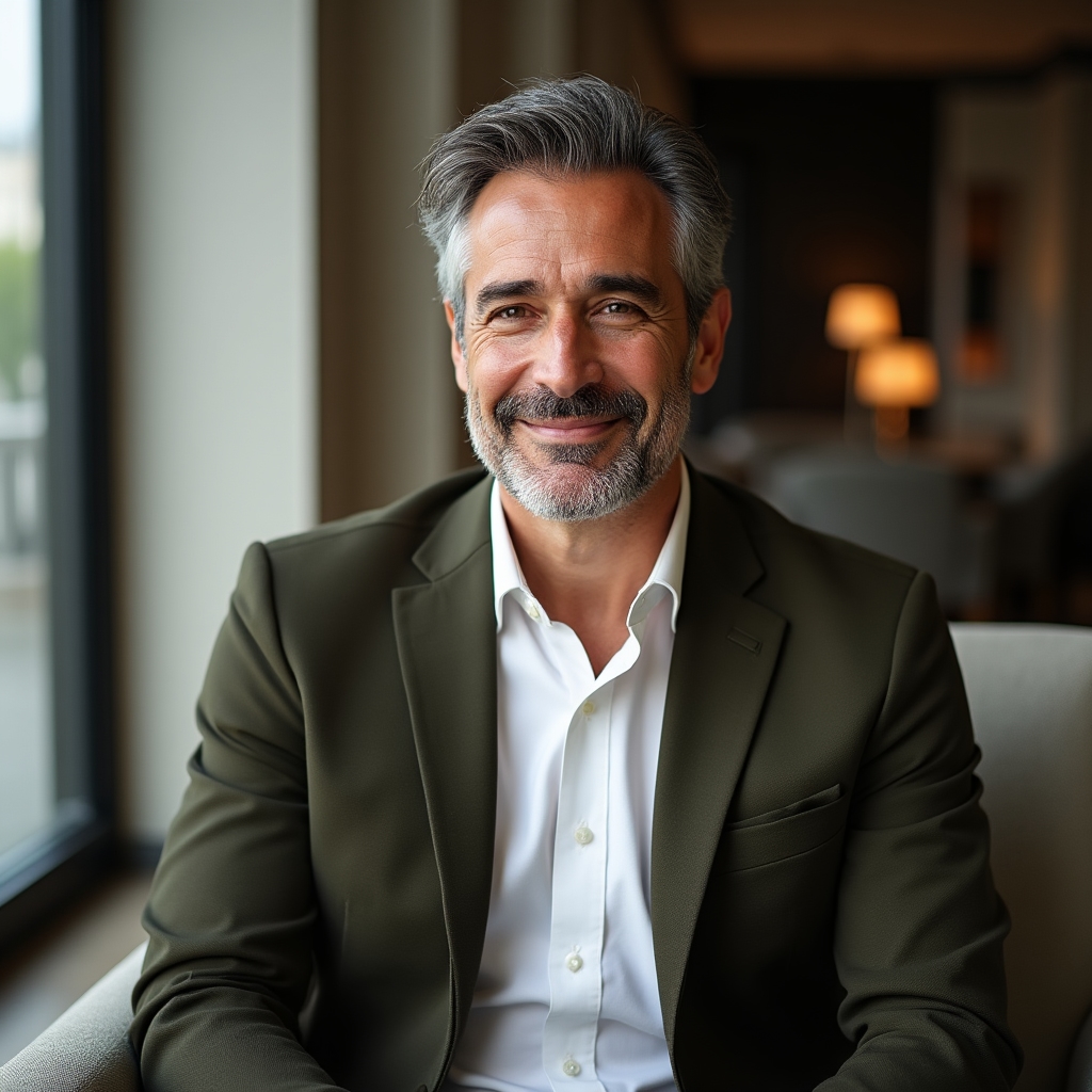 Marco Pellegrini, psicologo del lavoro e formatore senior, ritratto in ambiente professionale